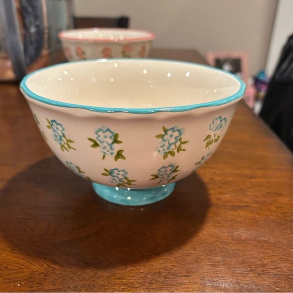 THE PIONEER WOMAN BLUE & RED BOWL SET - Picture 7 of 9